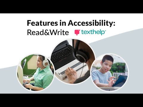 Features in Accessibility – Read&Write