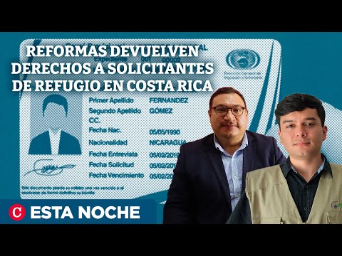 Solicitantes de refugio en Costa Rica tendrán derecho a permiso laboral al formalizar su petición