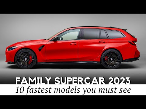 10 Fastest Supercars with Family-Friendly Designs (New Wagons of 2023)