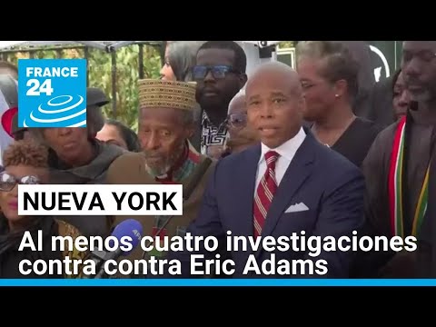 Nueva York: hay al menos cuatro investigaciones federales en marcha contra el alcalde Eric Adams