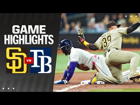 Padres vs. Rays Game Highlights (8/30/24) | MLB Highlights