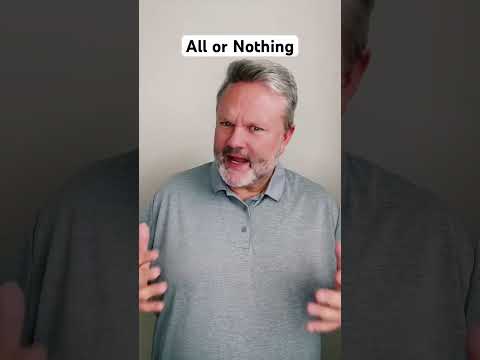 All or Nothing                                         #dadsrising #motivation #shorts