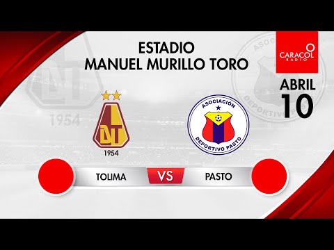 EN VIVO |  Tolima vs Pasto - Liga Colombiana por el Fenómeno del Fútbol