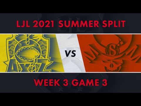 AXZ vs SG｜LJL 2021 Summer Split Week 3 Game 3