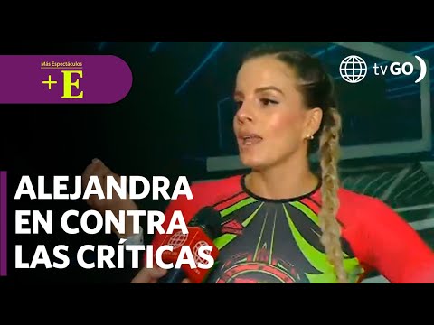 Alejandra Baigorria en contra de las críticas | Más Espectáculos (HOY)