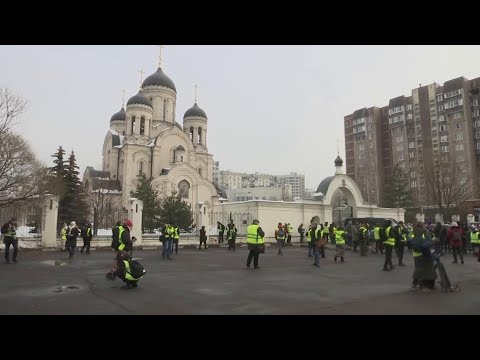 Wrap of funeral of Russian opposition leader Navalny in Moscow