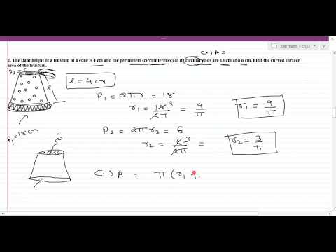 class 10 | maths | ch.13 | lect 6 | part 1 | surface area nd volume