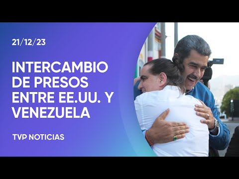 Venezuela y Estados Unidos intercambian presos