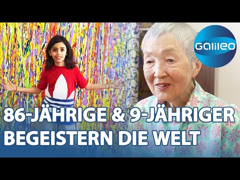 86-jährige App-Entwicklerin & 9-jähriger Maler begeistern die Welt | Galileo | ProSieben