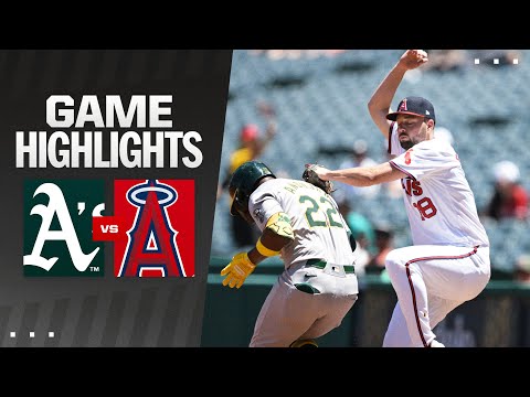 As vs. Angels Game Highlights (7/28/24) | MLB Highlights