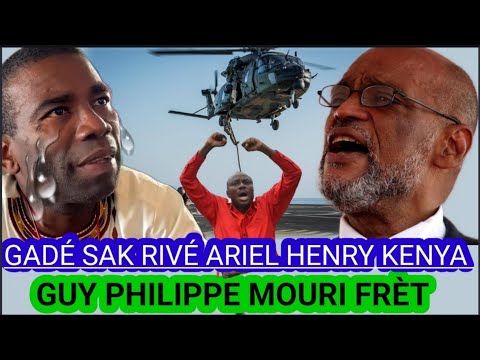 BOOM / Guy Philippe MOURI frèt /Gadé Sak Rivé ARIEL HENRY Nan Peyi Kenya/ Ayisyen Paré Yon Bwa K.Alé