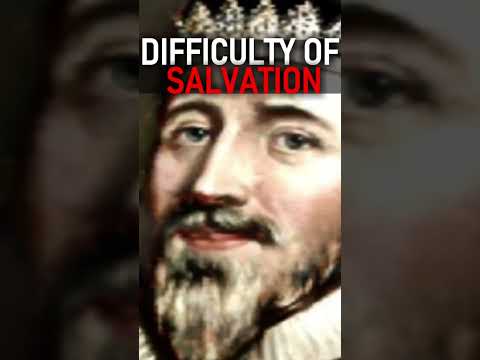 The Difficulty of Salvation - Puritan Richard Sibbes #shorts #Christianity #christianshorts #Jesus