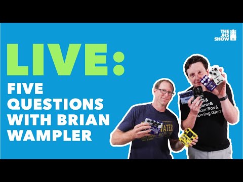 LIVE: Five Questions With Brian Wampler (Wampler Pedals)