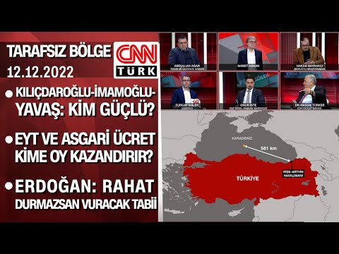 Kılıçdaroğlu-İmamoğlu-Yavaş kim güçlü? EYT-asgari ücret kime oy kazandırır?-TarafsızBölge 12.12.2022