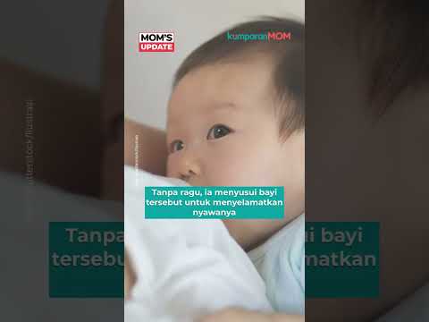 Polwan Brasil Menyusui Bayi yang Ditinggalkan di Saluran Pembuangan
