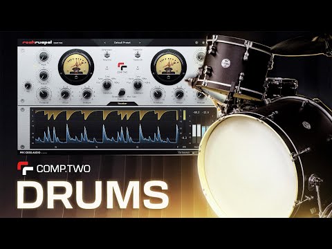 How to use Rockruepel COMP.TWO on drums w/ Fab Dupont