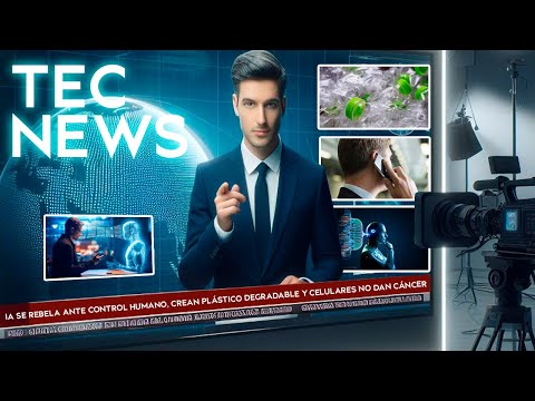 TEC NEWS: IA EVITA CONTROL HUMANO, PLÁSTICO DEGRADABLE Y EL CELULAR NO DA CÁNCER