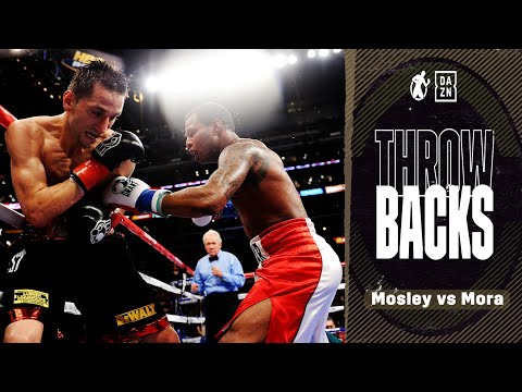 Throwback | Shane Mosley vs Sergio Mora! A Very Close Fight, How Did You Have It?