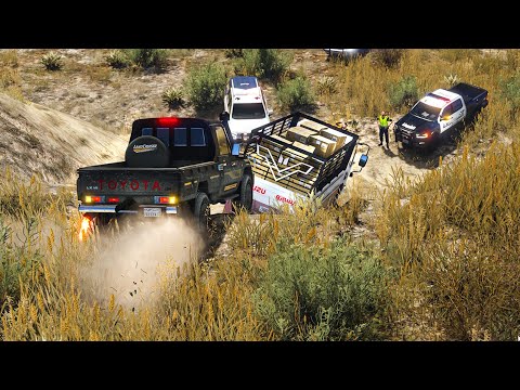 فزعة راعي الشاص لراعي الشاحنة بعد ما شرد من الشرطي المغرور لينصدم الجميع !! | GTA 5