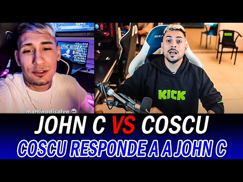 ¡COSCU vs JOHN C! DURISIMA RESPUESTA a JOHN C tras su EXPLOSIÓN en REDES