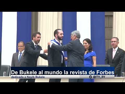 De Bukele al mundo la revista de Forbes dedicada a Nayib Bukele