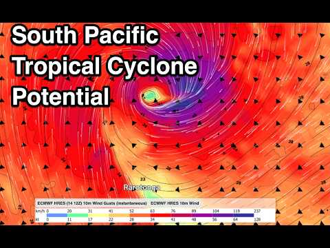 Out-of-season Cyclone risk Sth Pacific