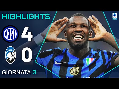 INTER-ATALANTA 4-0 | HIGHLIGHTS | 3ª GIORNATA | SERIE A ENILIVE 2024/25