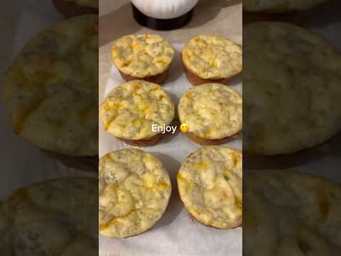 Meal prep breakfast 🥞 Turkey Sausage McGriddle Muffins 😋✨ 182 calories 💪🏾 18g protein *each*