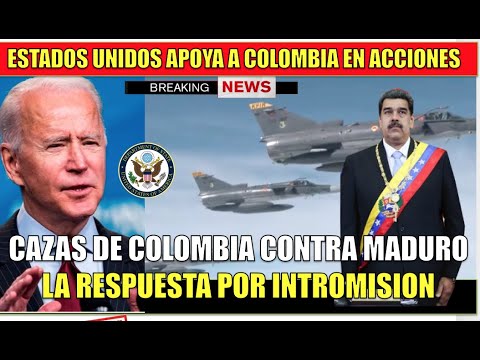Si MADURO esta involucrado COLOMBIA envia AVIONES MILITARES hoy 6 mayo 2021