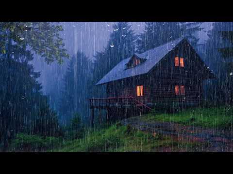 Super Heavy Rain To Sleep Immediately - Rain Sounds For Sleeping - Beat Insomnia, ASMR