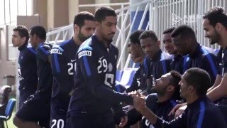 فيديو : لقطات قبل انطلاق تدريبات الهلال الصباحيه