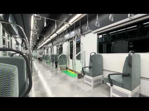 【ガラガラの大阪メトロ中央線400系】コスモスクエア→夢洲《車窓&車内のようす》