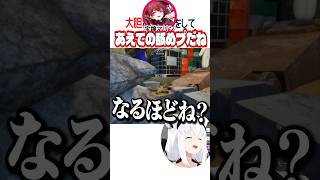 大胆な隠れ方をしてマリンをやり過ごすフブキ【ホロライブ切り抜き/Hololive】#shorts
