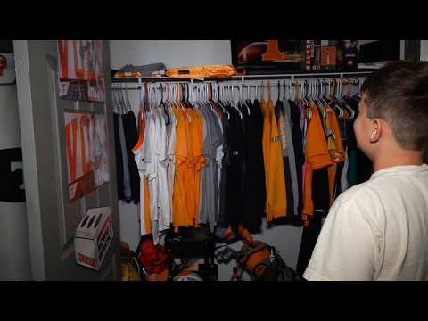 11-year-old <strong>Vol</strong> fan shows off his memorabilia