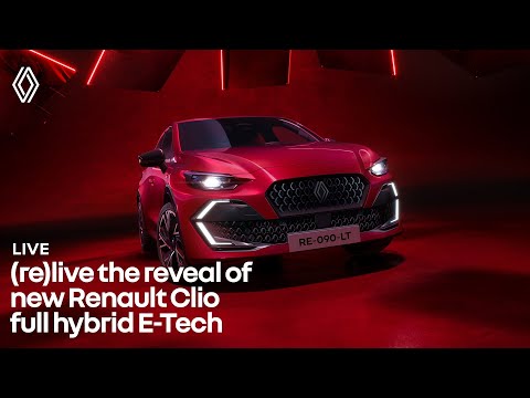 återupplev lanseringen av nya #Renault #Clio #fullhybrid #ETech med självladdande teknik​