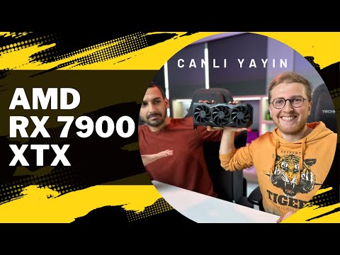 Canlı Yayında AMD Radeon 7900 XTX Ekran Kartı Oyun Performansı