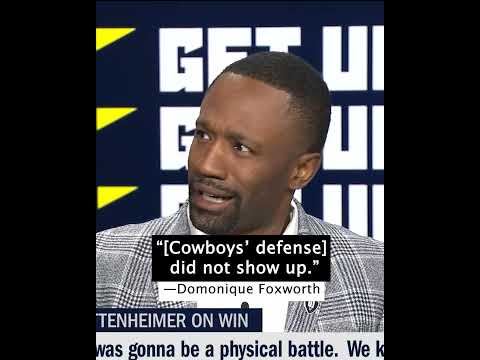 Dom <strong>was</strong> <strong>not</strong> having it with the Cowboys' defense 😭