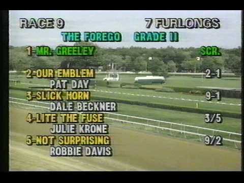 Saratoga 1995 - August 23rd - Thoroughbred Action - Harvey Pack