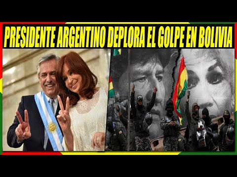 Nuevo Presidente de Argentina Se Refiere al Golpe En Bolivia Durante su Posesión