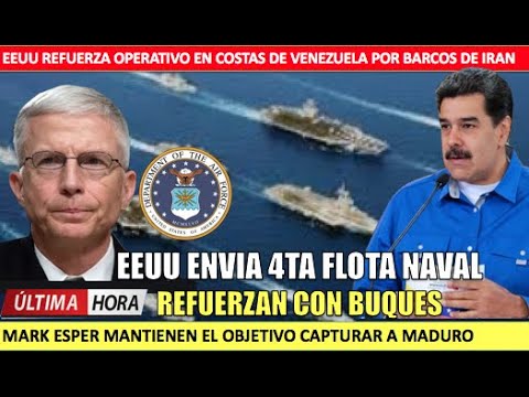 EEUU envia Cuarta Flota Naval a Maduro