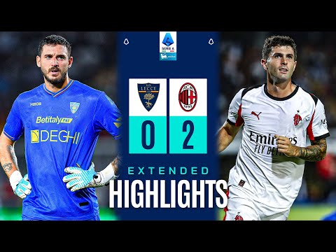 MAXI SINTESI LECCE-MILAN 0-2 | EXTENDED HIGHLIGHTS | SERIE A ENILIVE 2025/26
