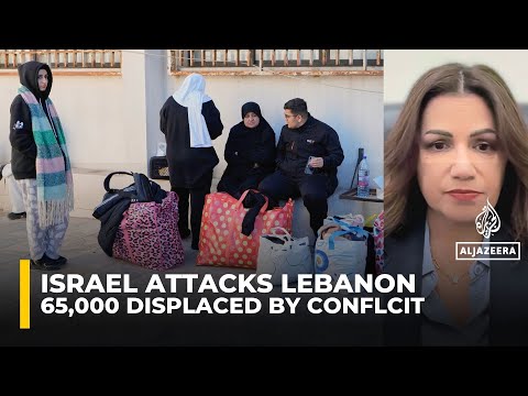 More than 65,000 displaced in Lebanon by Israeli attacks: Minister