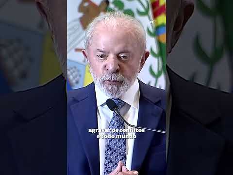 LULA CRITICA LÍDERES GLOBAIS POR CORRIDA ARMAMENTISTA E COBRA AÇÕES PELA PAZ E CONTRA A FOME