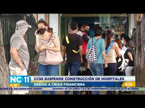 CCSS suspende construcción de hospitales por crisis económica