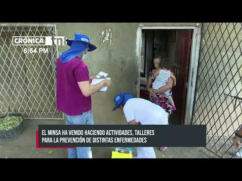 MINSA fortalece atención a pobladores y conocimientos a funcionarios - Nicaragua