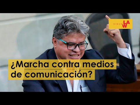 ¿Por qué el senador Wilson Arias invita a marchar contra los medios?