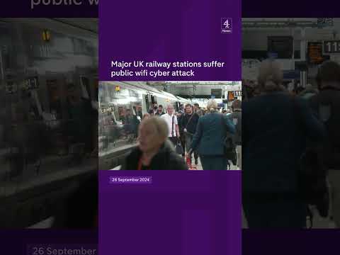 Major UK railway stations suffer public wifi cyber attack