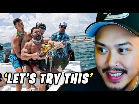 Strongest Men VS Strongest Fish 2 | Chino Reacts