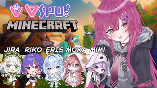 ◤Minecraft◢ FIRST TIME IN VSPO SERVER ! | #JunoUmezono #VSPOEN