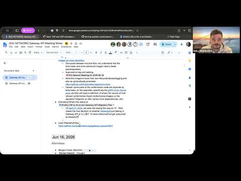 SIG Network Meeting for 2026-06-22